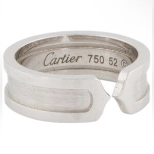 Authentic Cartier Double C Ring